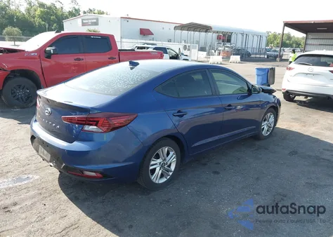 2019 Hyundai Elantra Value Edition z USA, uszkodzony, nr VIN 5NPD84LFXKH465795